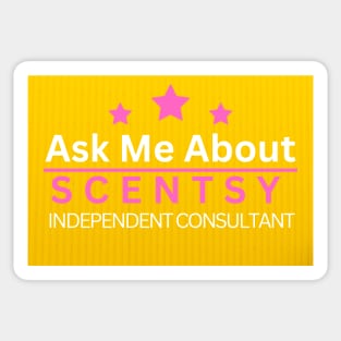 ask me about scentsy independent consultant Sticker